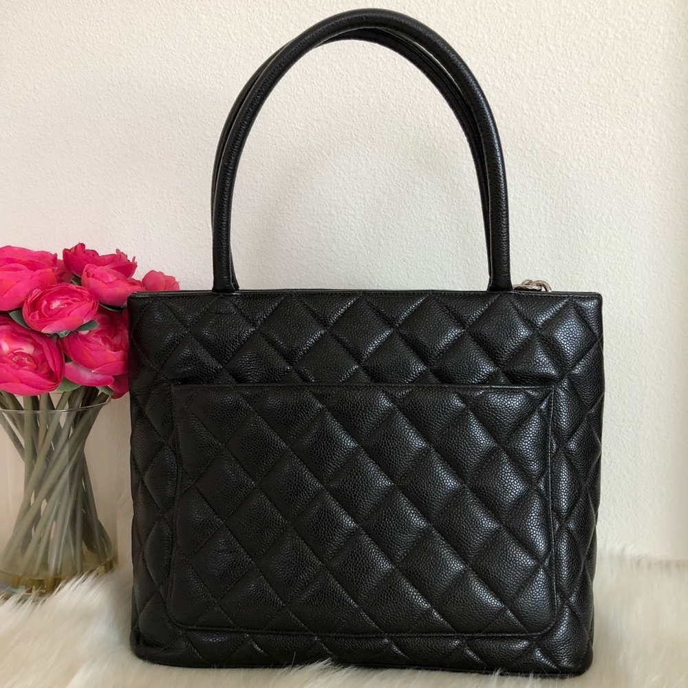 Chanel Caviar Medallion Tote - Picture 2 of 8